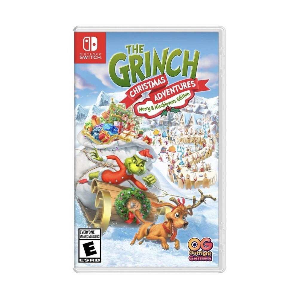 The Grinch Christmas Adventure Merry & Mischievous Edition Nintendo Switch - NEW